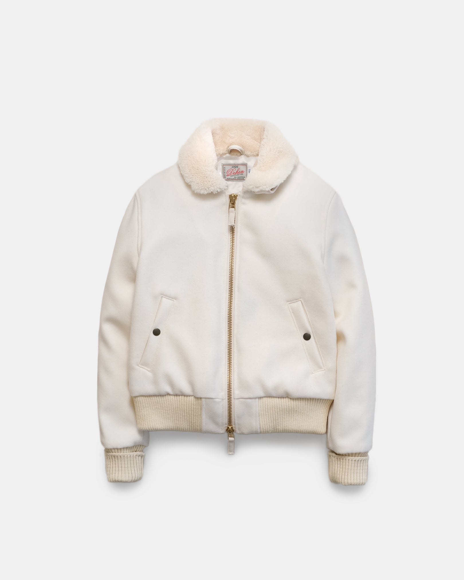 Women's Flyer's Club Jacket - Pearl/Off White