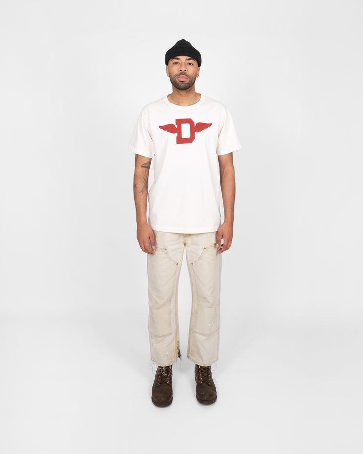 Heavy Duty Tee - Track Tee - Natural
