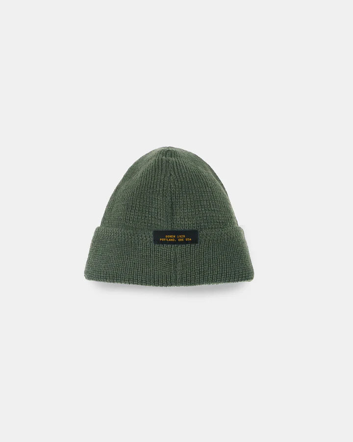Wool Knit Watch Cap - Spruce