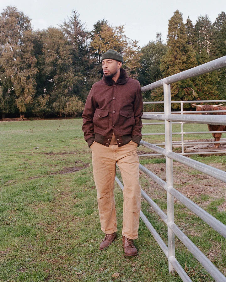 Winston Jacket - Red Oak