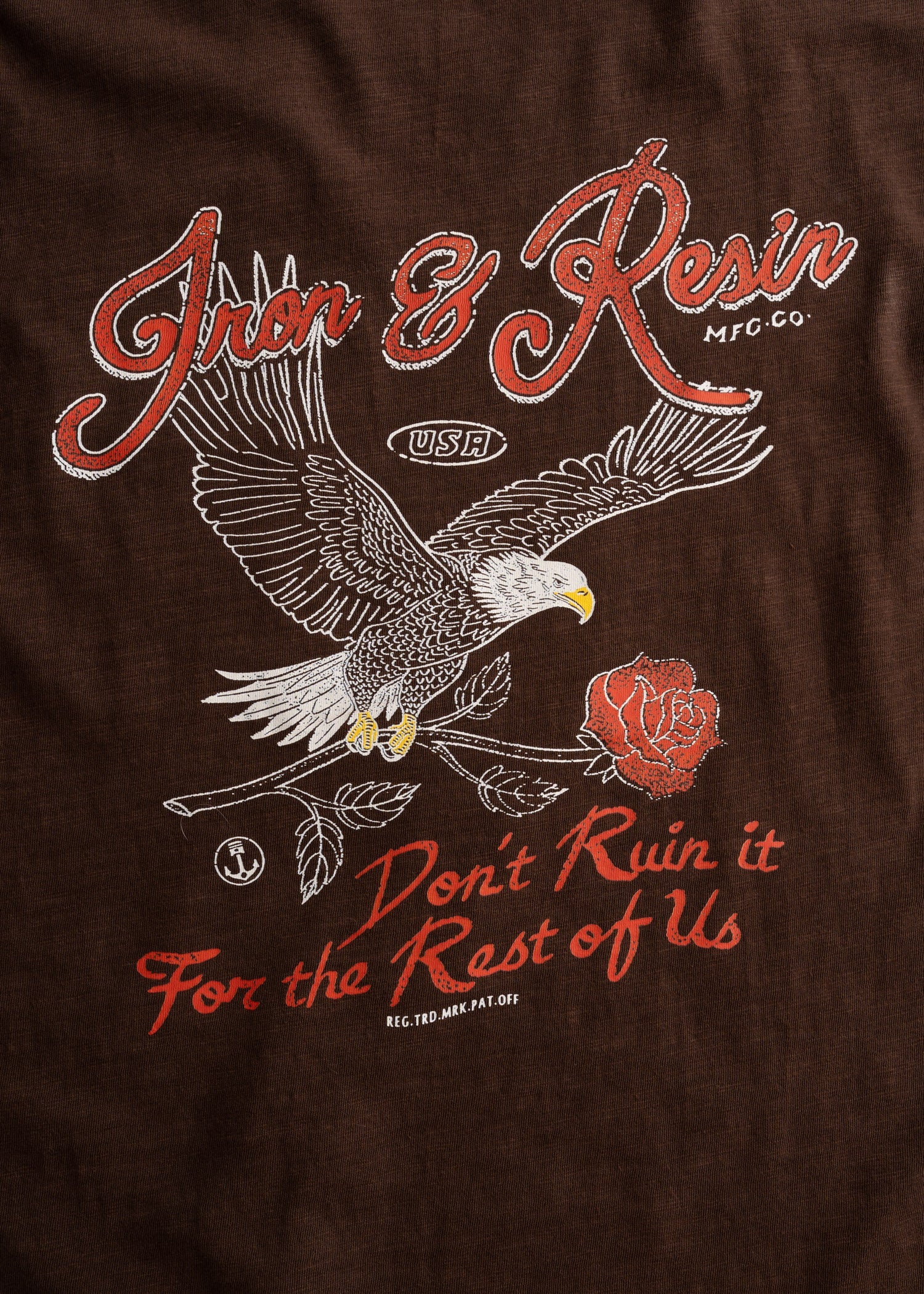 Don't Ruin It Tee-Brown