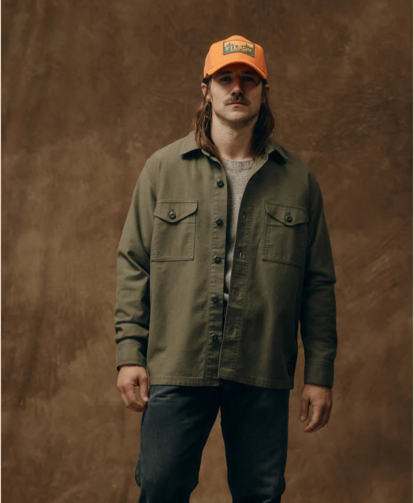 CLARKSTON JAC-SHIRT -SURPLUS GREEN