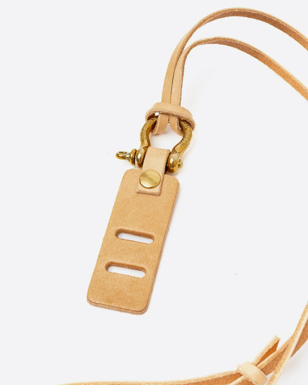 G.o.D. Sunglass Strap Leather Natural