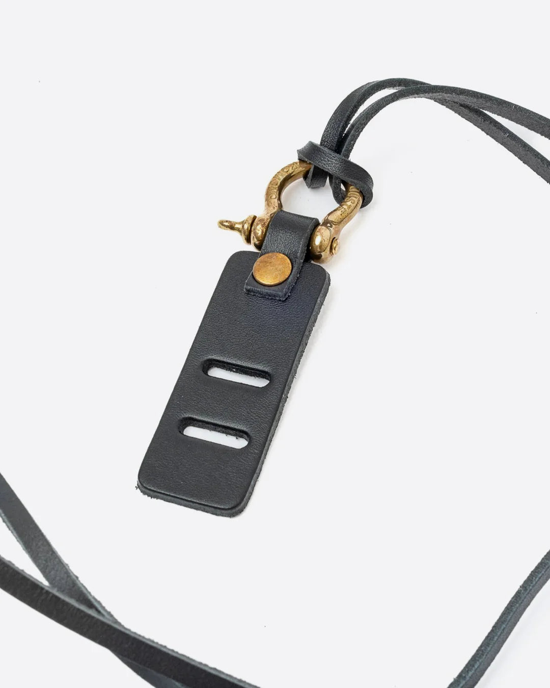 G.o.D. Sunglass Strap Leather Black