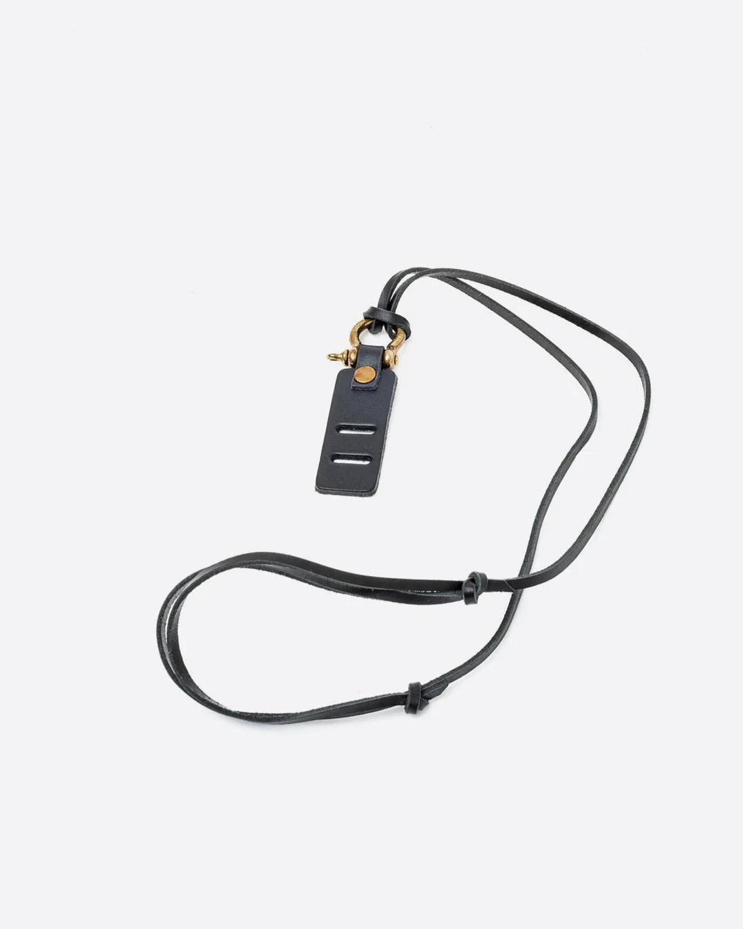 G.o.D. Sunglass Strap Leather Black