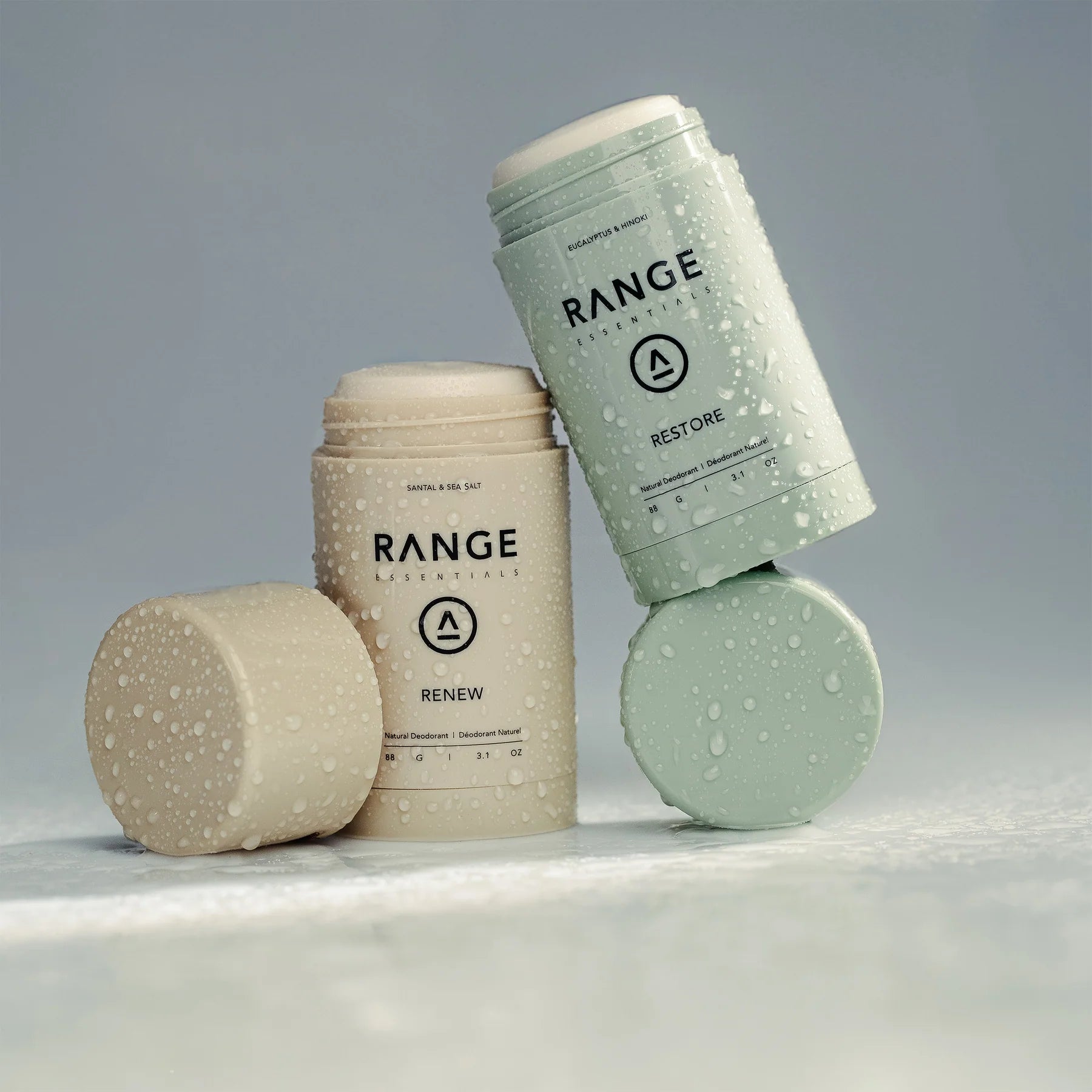 Range Essentials 88 G Deodorant RENEW: Santal & Sea Salt
