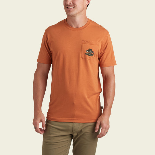 Travelin' Light Pocket T-Shirt - Adobe
