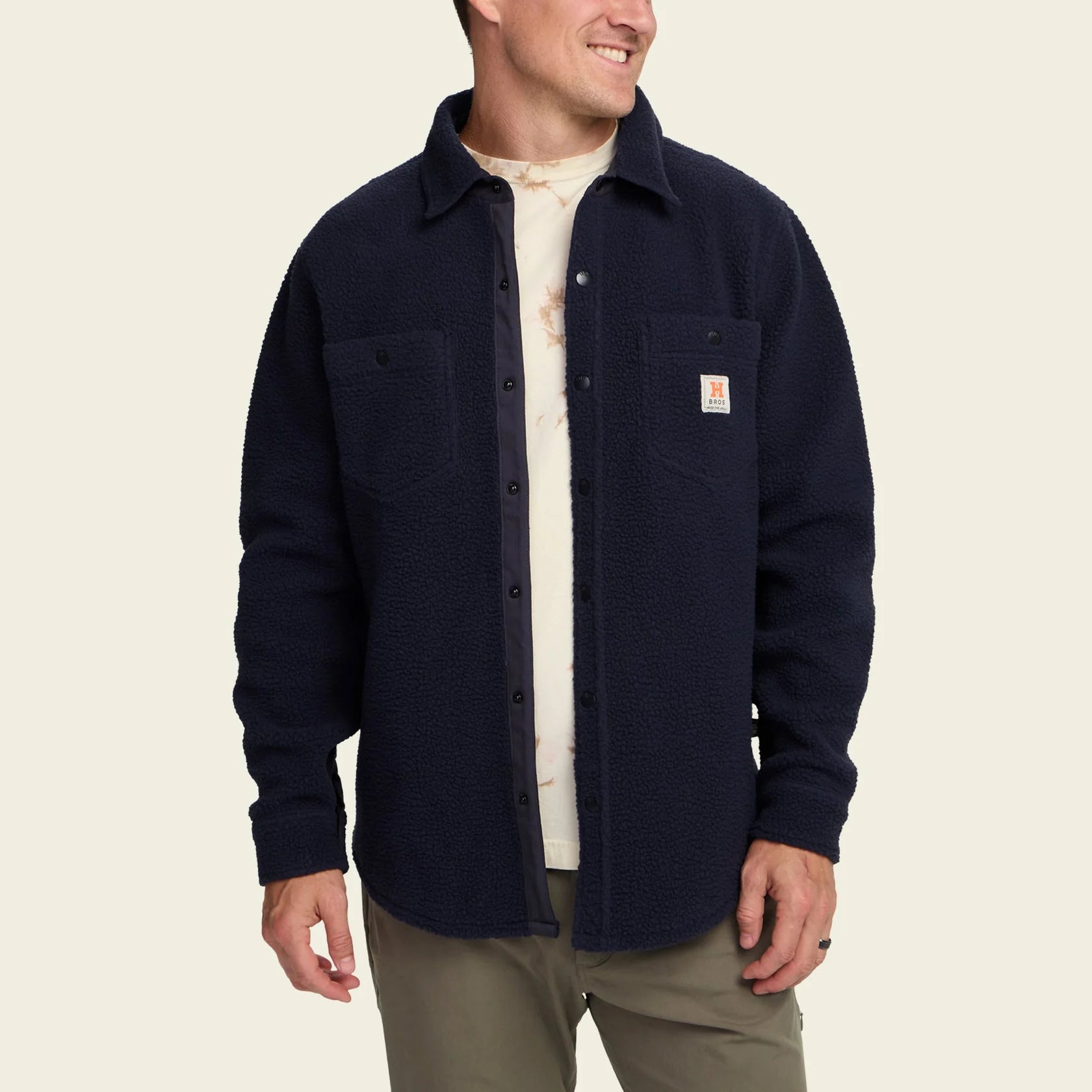 Allegheny Fleece Overshirt - Dark Indigo