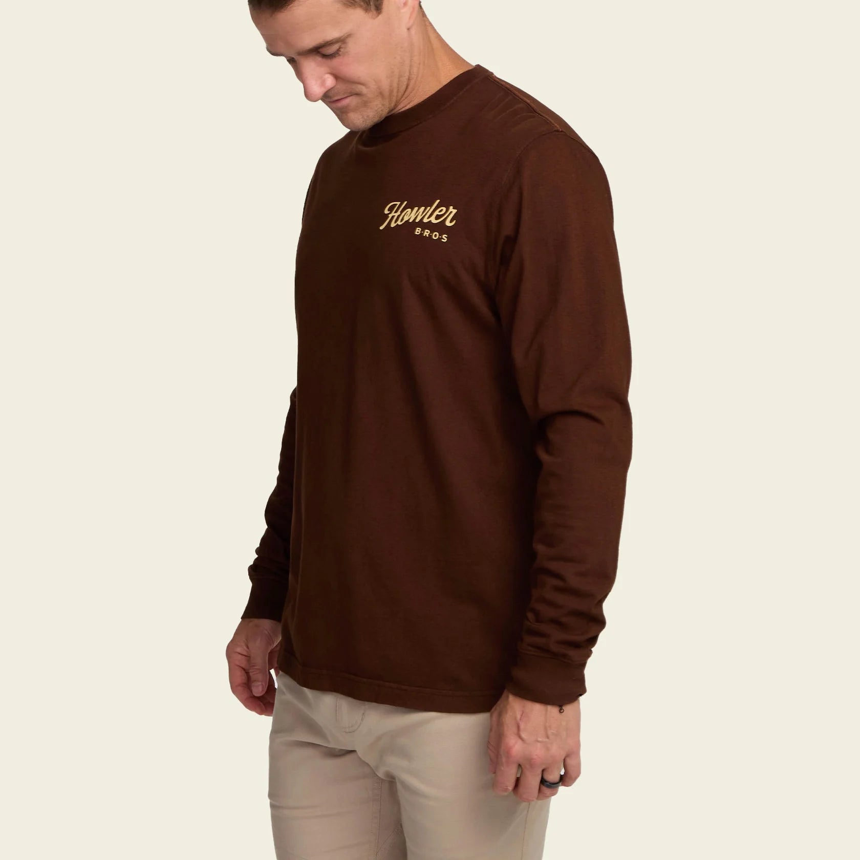 Howler Posse Longsleeve Cotton T-Shirt