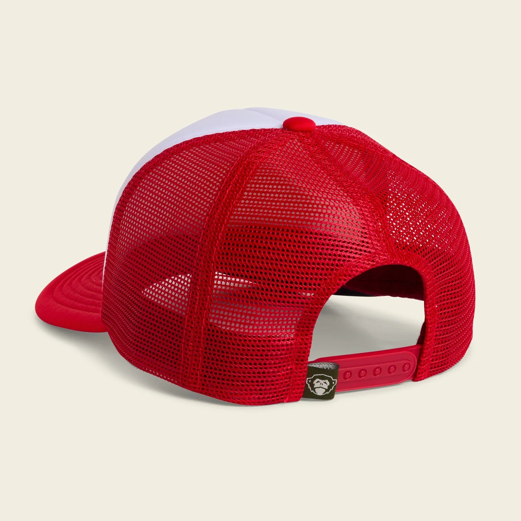 Tarpon Grid Foam Dome - Red/White