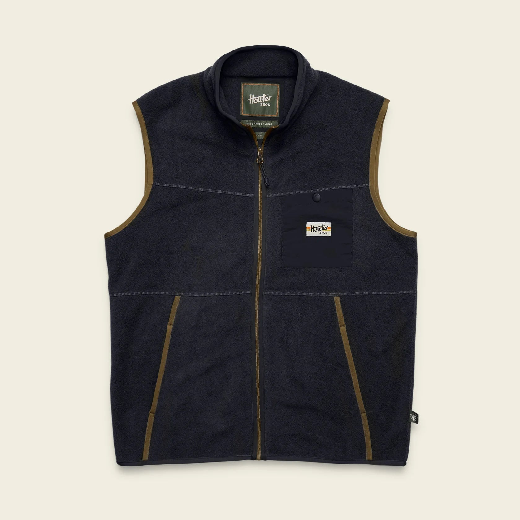 Free Range Fleece Vest - Carbonite