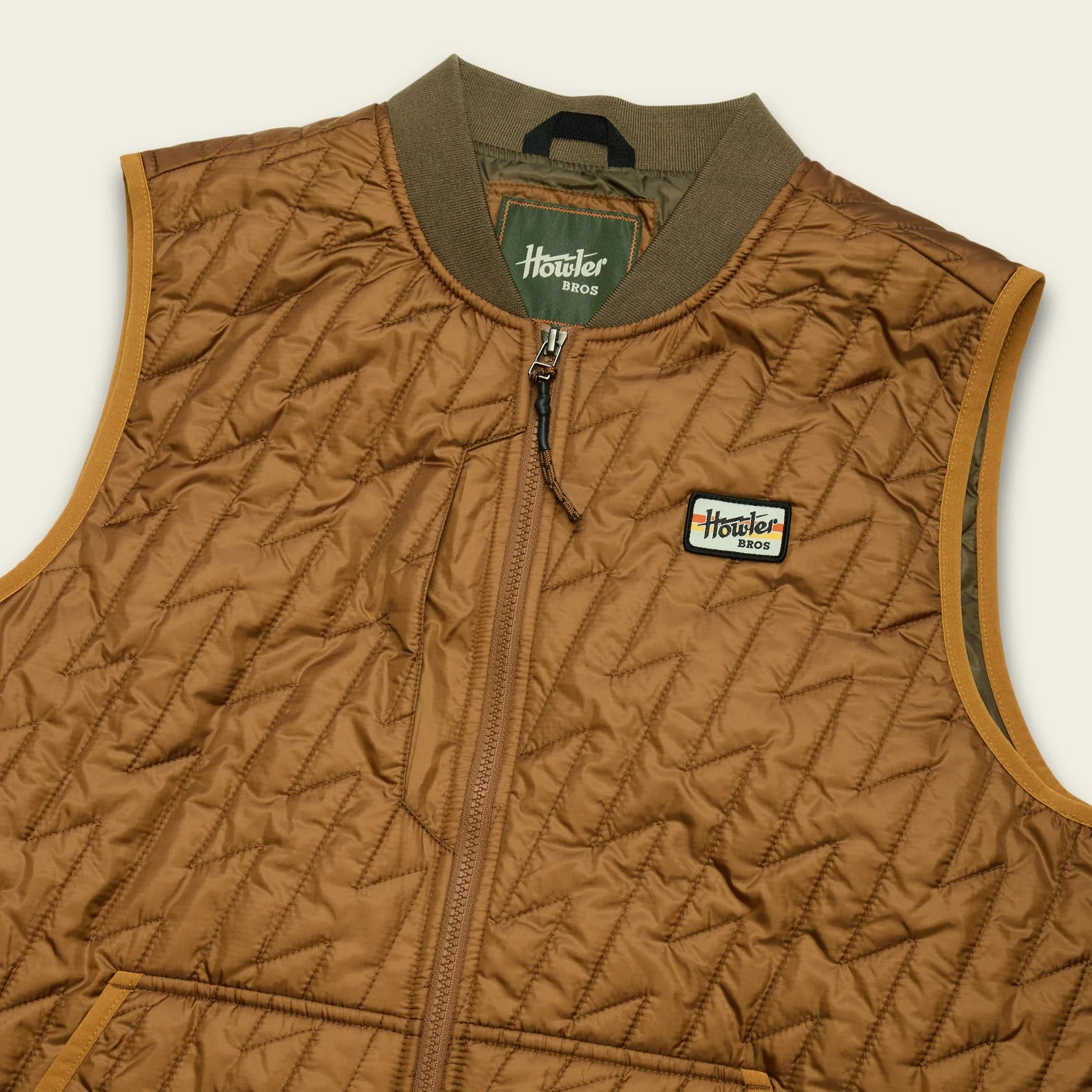 Voltage Quilted Vest - Driftwood