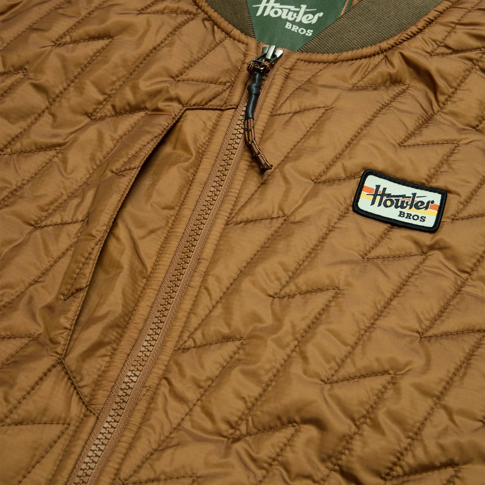 Voltage Quilted Vest - Driftwood