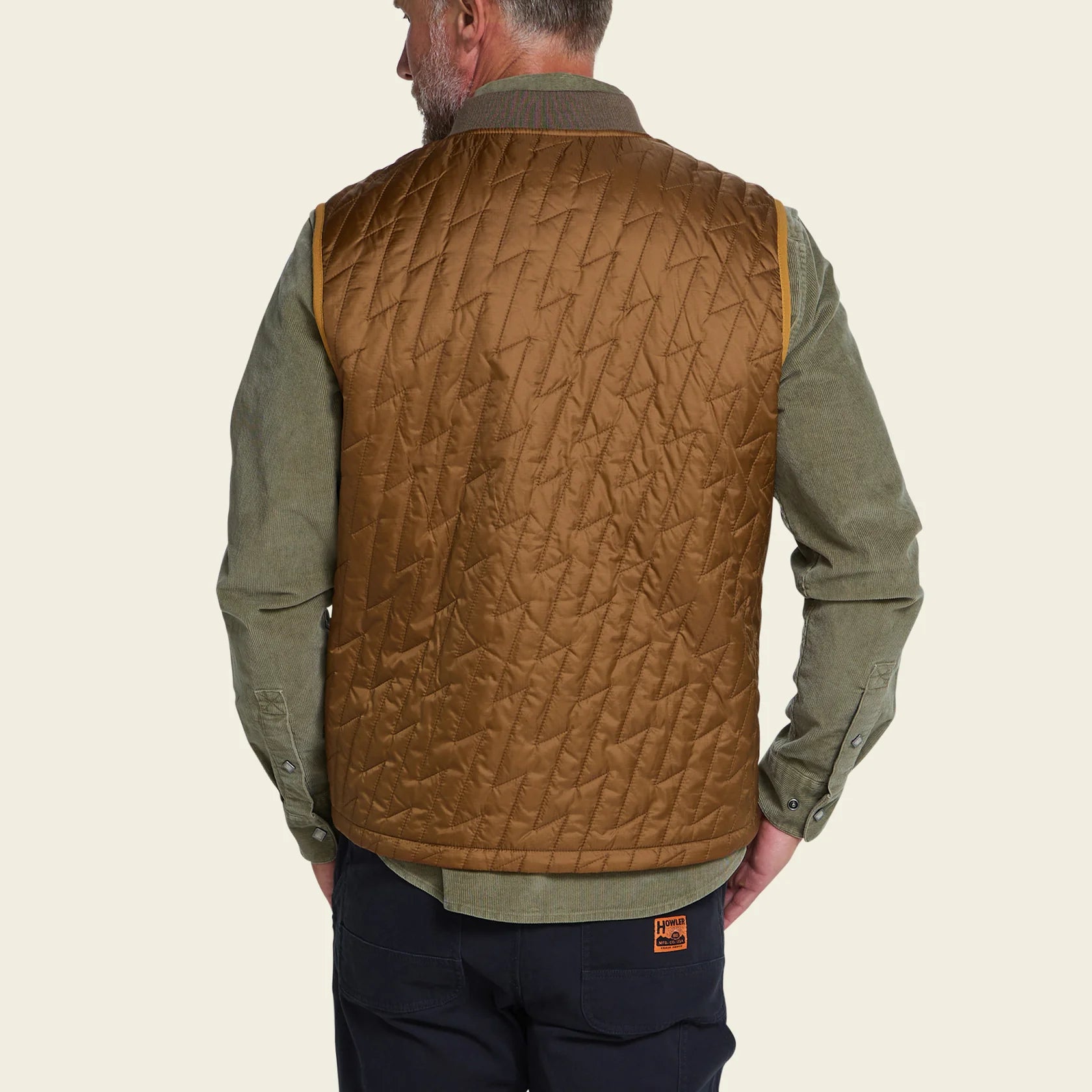 Voltage Quilted Vest - Driftwood