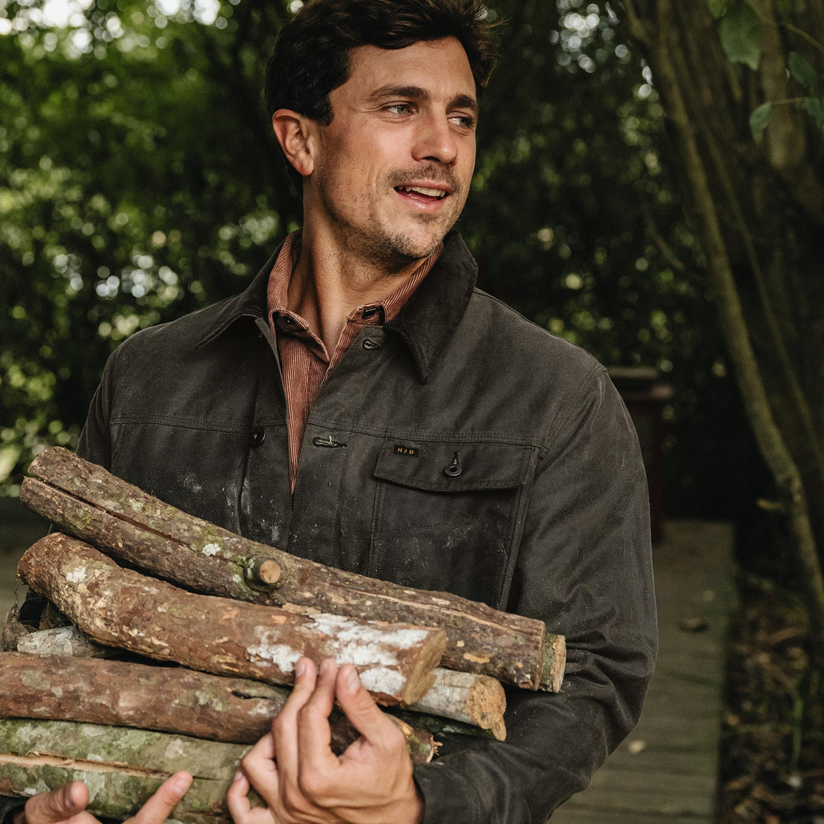 Waxed Depot Jacket - Bark