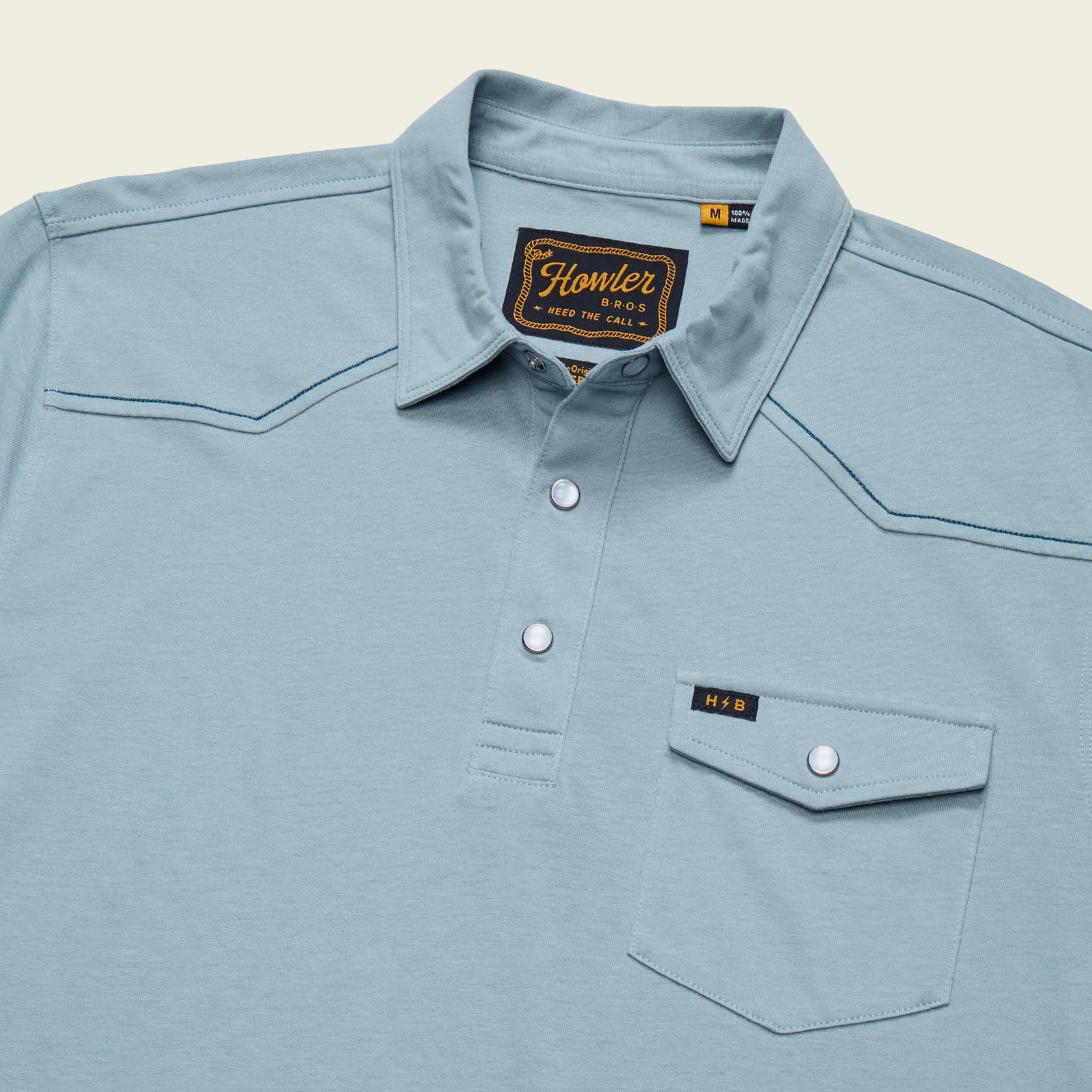Ranchero Polo - Iron Blue