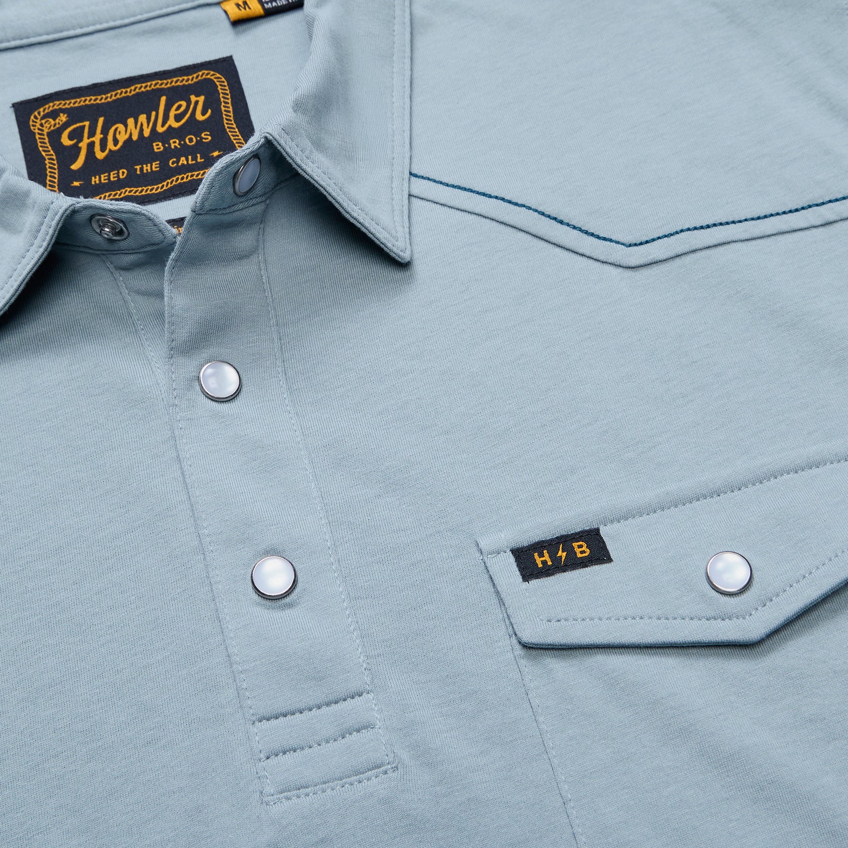 Ranchero Polo - Iron Blue