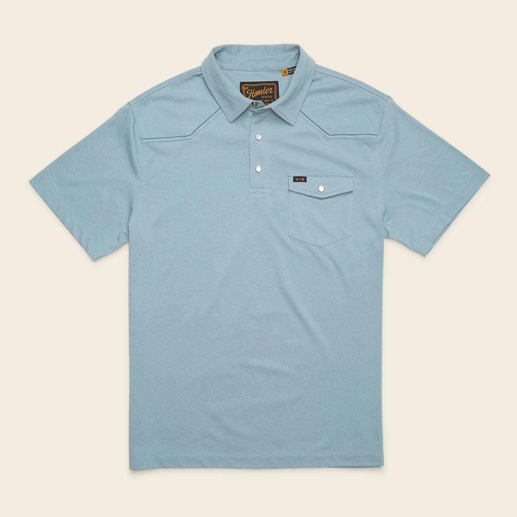 Ranchero Polo - Iron Blue