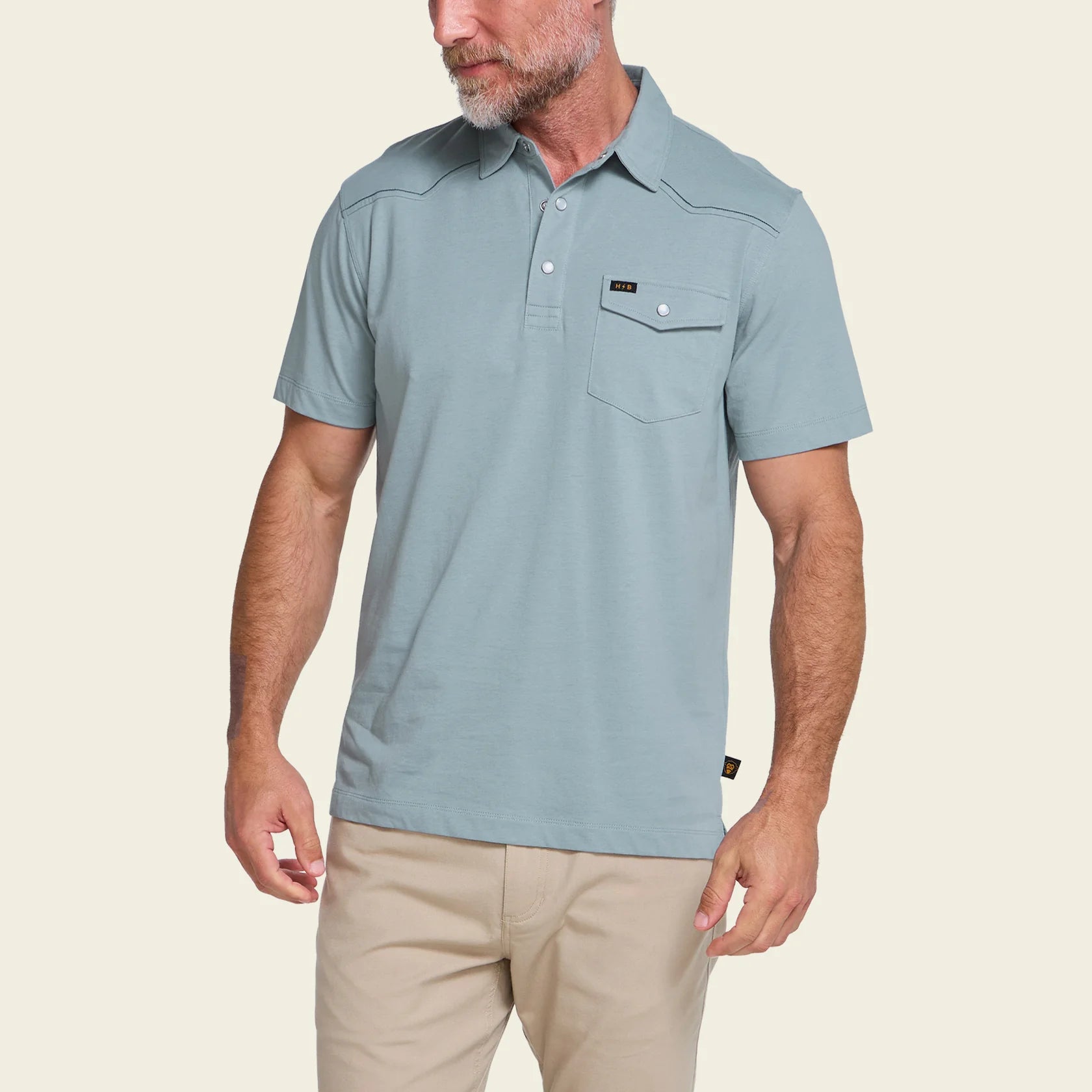 Ranchero Polo - Iron Blue