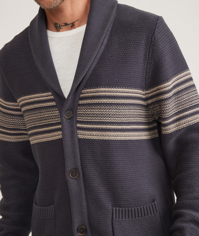 Nate Cardigan in India Ink