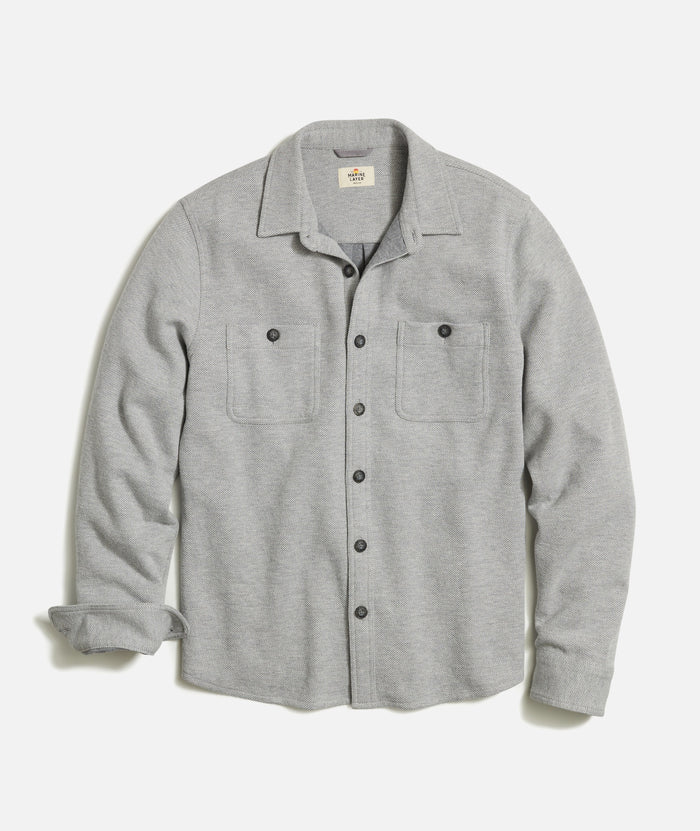 Pacifica Stretch Twill Shirt in Grey