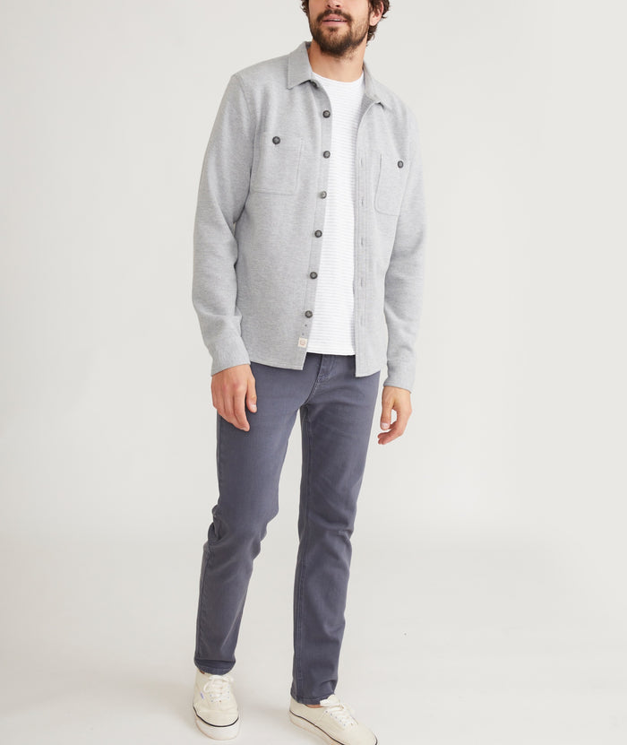 Pacifica Stretch Twill Shirt in Grey