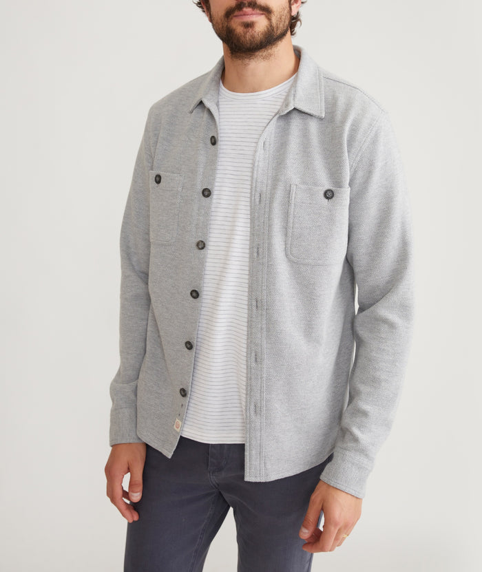 Pacifica Stretch Twill Shirt in Grey