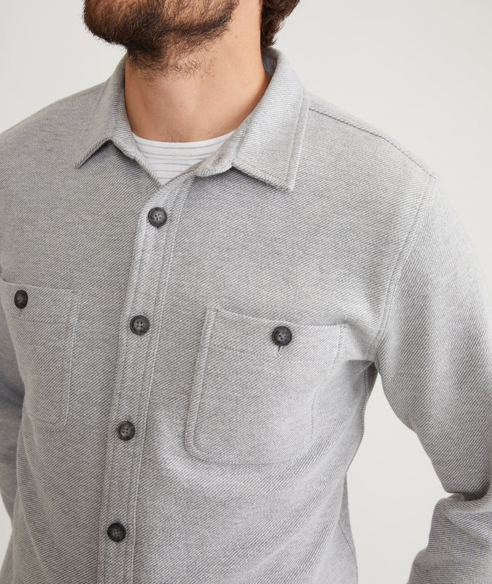 Pacifica Stretch Twill Shirt in Grey