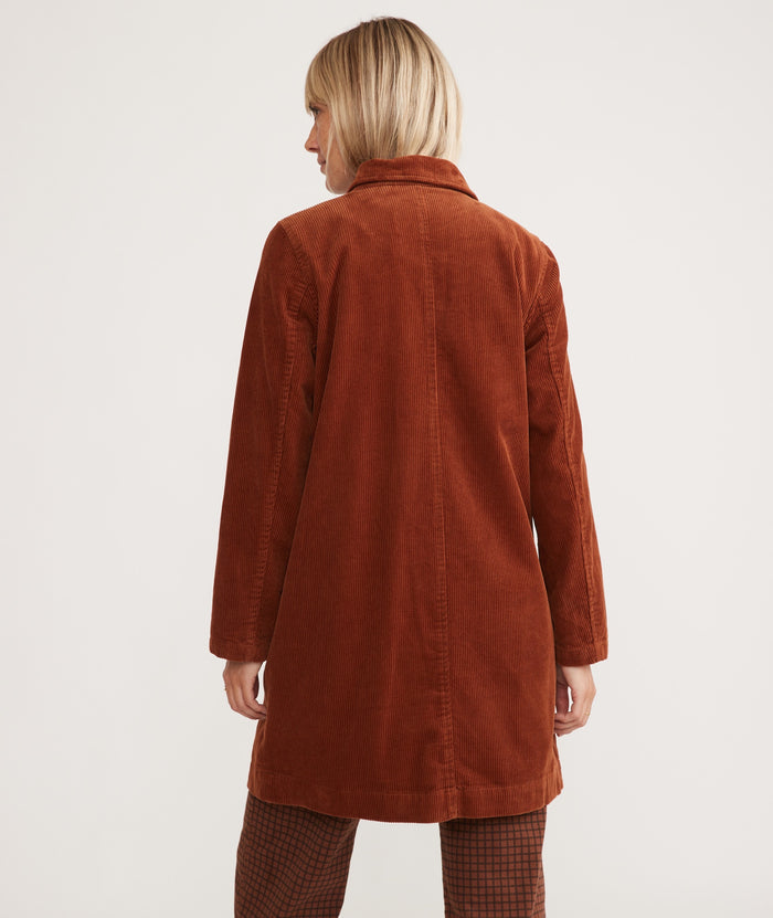 Dancia Corduroy Jacket in Chestnut