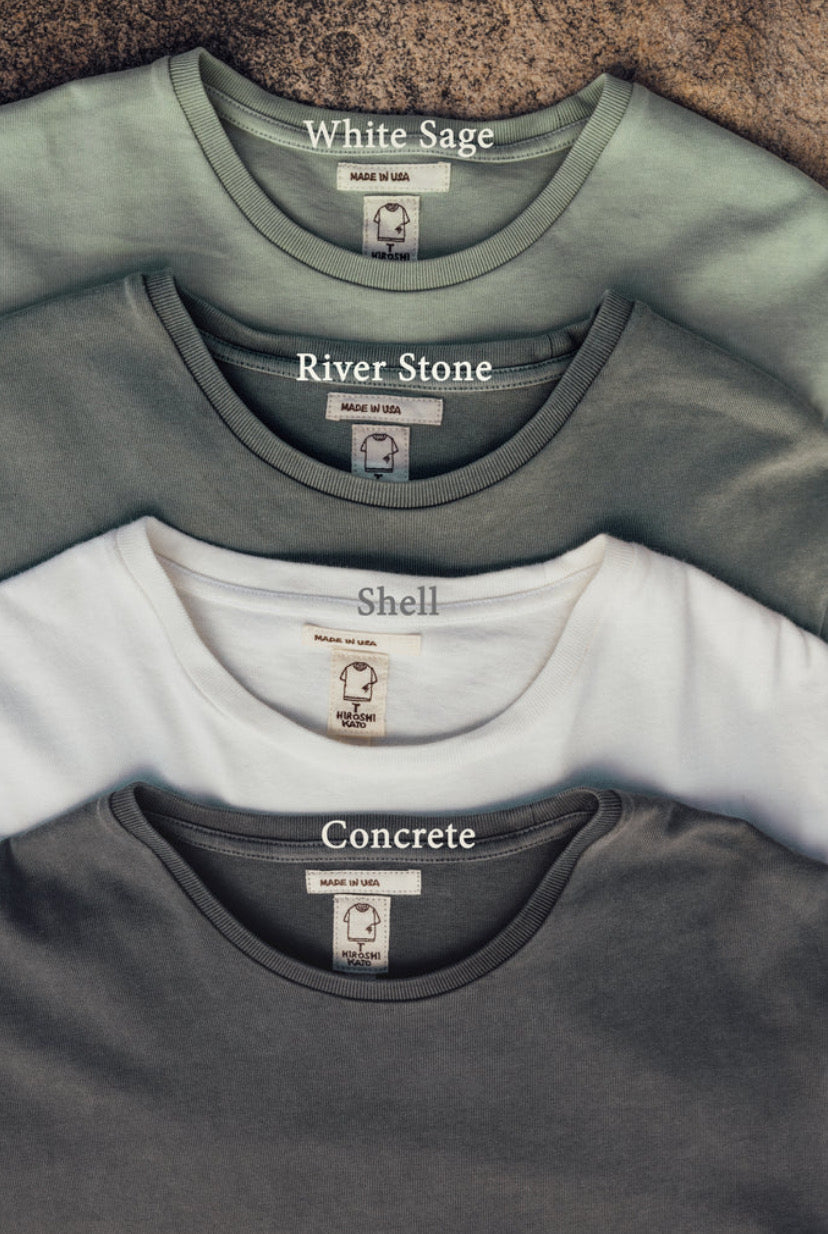 The Stamp 9oz Organic Cotton - White Sage