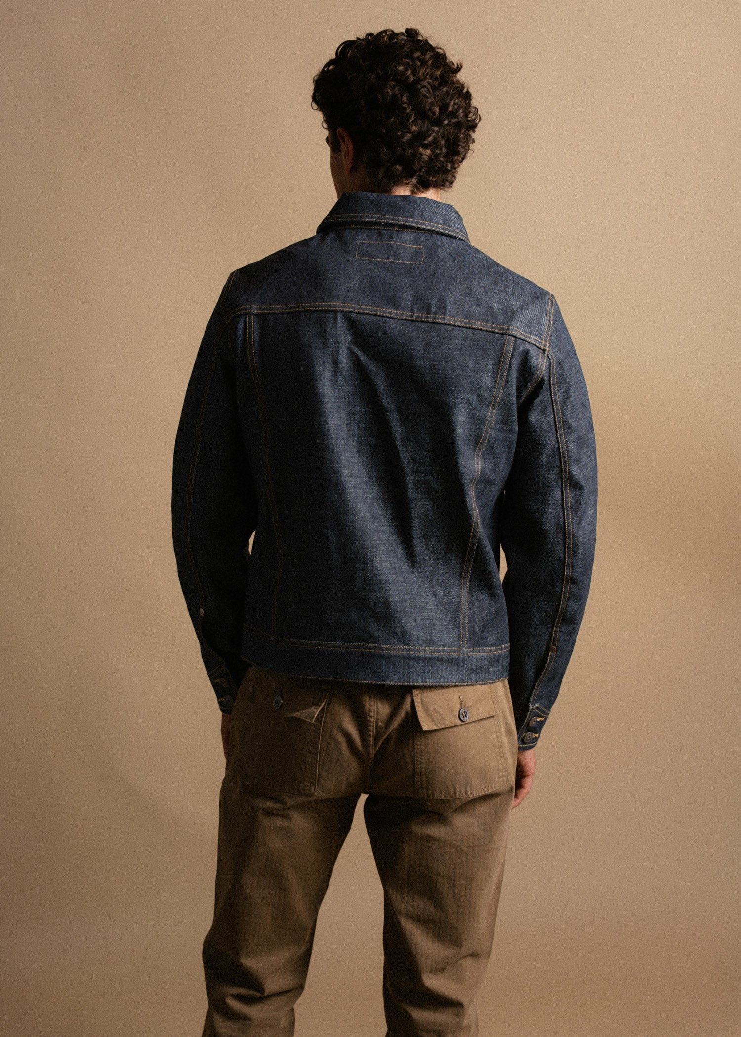 Denim Haymaker Jacket-Dark Wash Selvedge