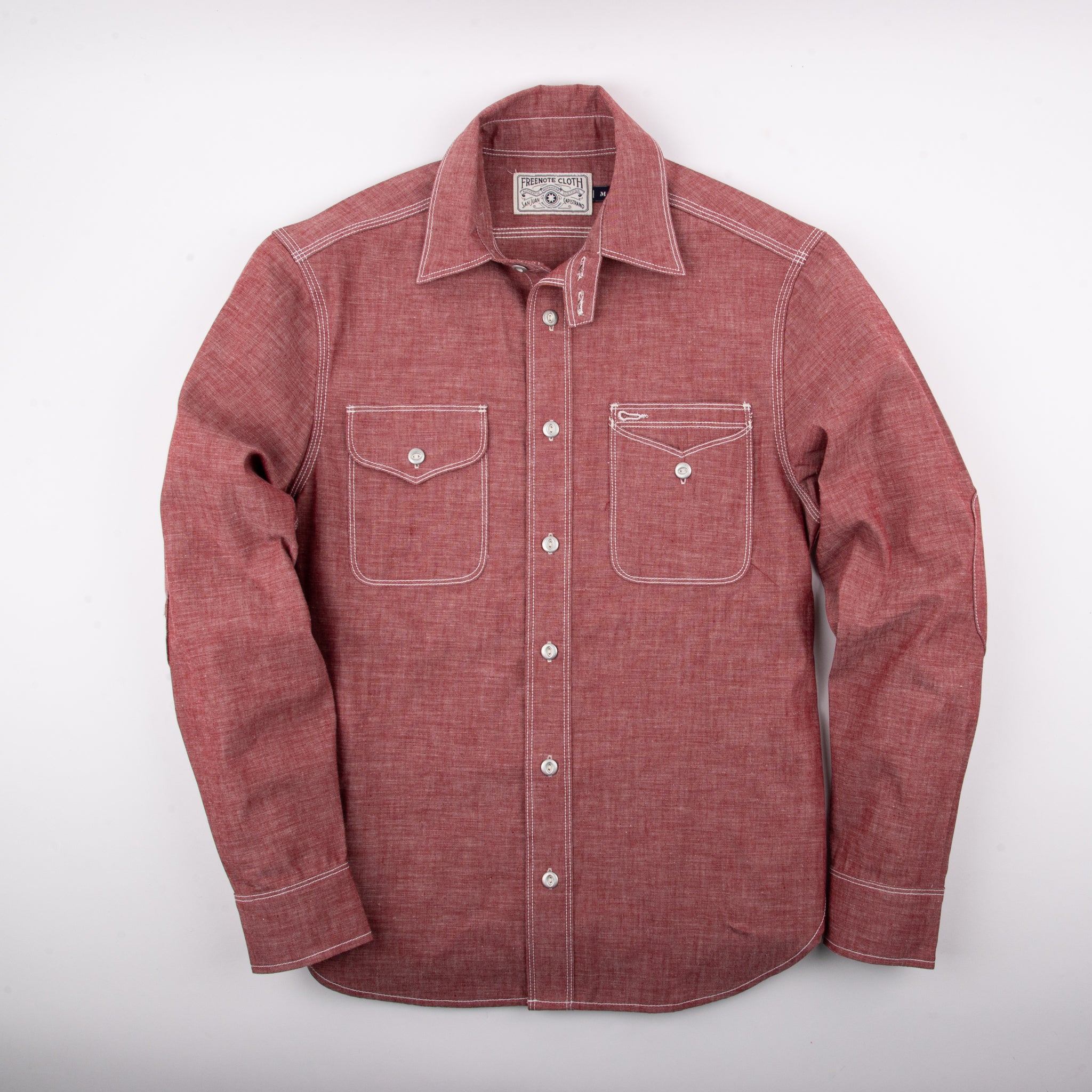 Lambert Red Chambray