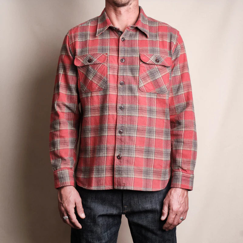 JEPSON DUSTY RED PLAID