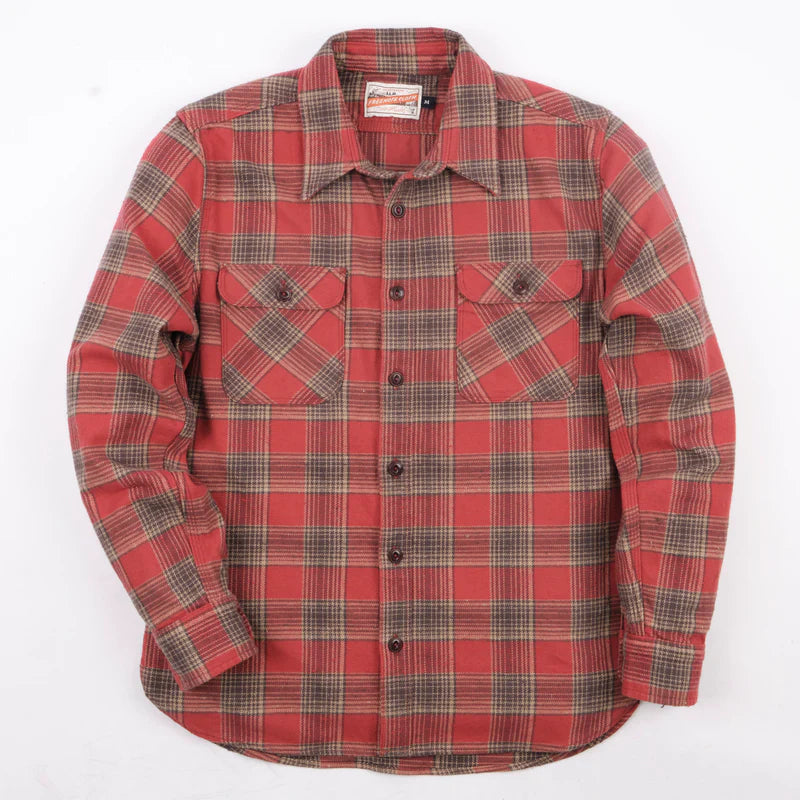 JEPSON DUSTY RED PLAID