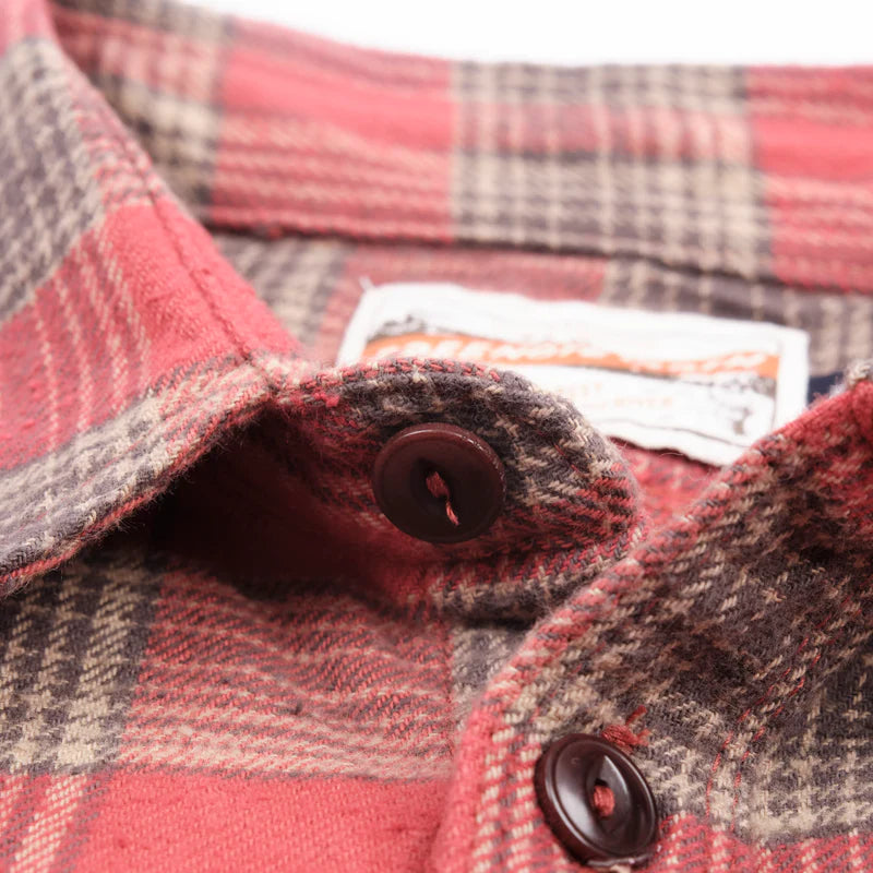 JEPSON DUSTY RED PLAID