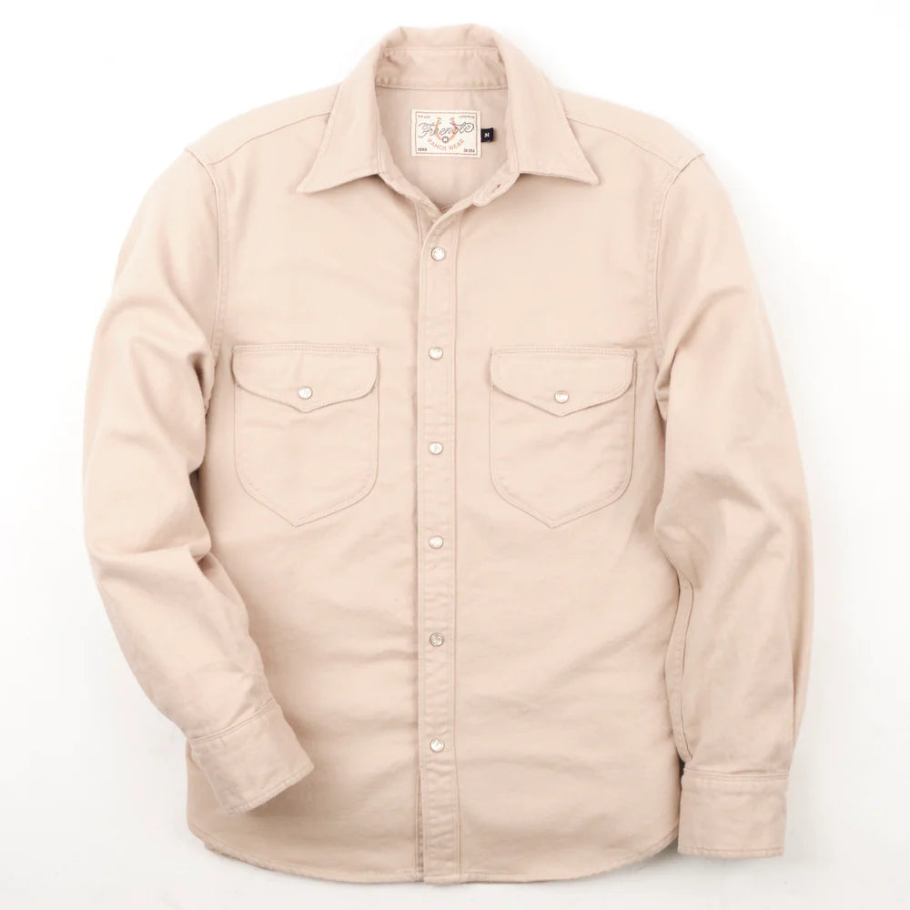 BODIE L/S CREAM TWILL