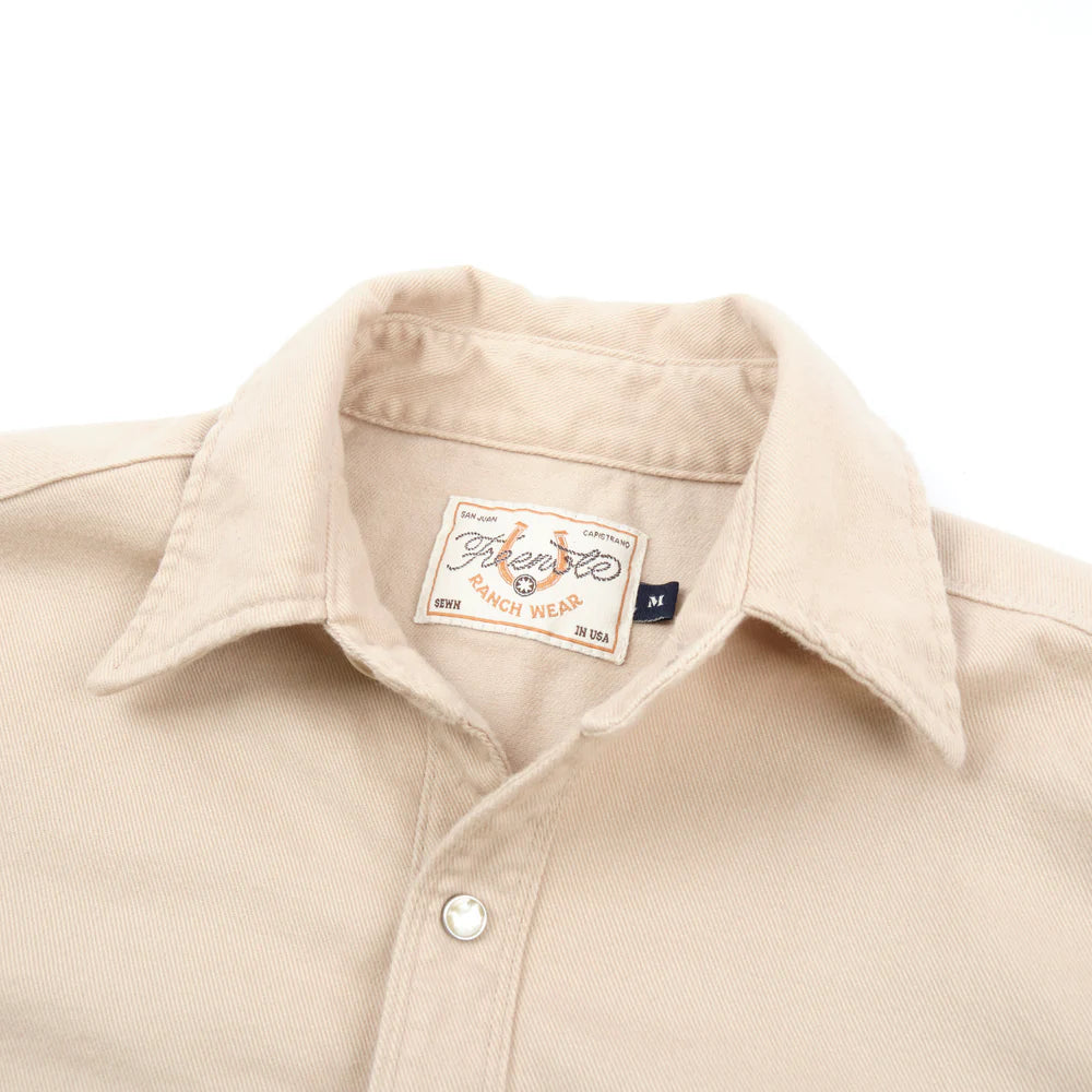 BODIE L/S CREAM TWILL