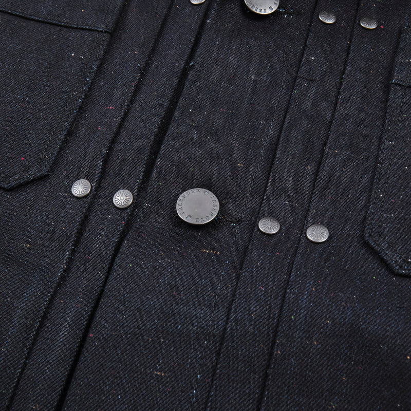 LIMITED EDITION 10 YEAR ANNIVERSARY RJ-1 RAW FLECK DENIM JACKET
