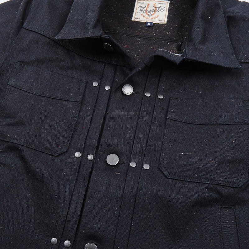 LIMITED EDITION 10 YEAR ANNIVERSARY RJ-1 RAW FLECK DENIM JACKET