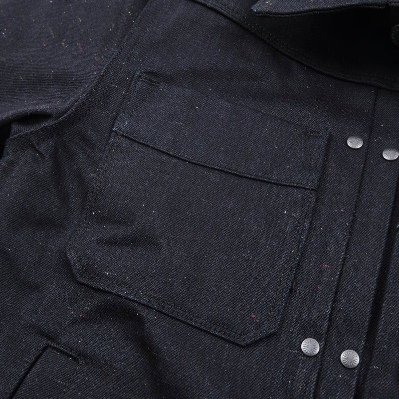 LIMITED EDITION 10 YEAR ANNIVERSARY RJ-1 RAW FLECK DENIM JACKET