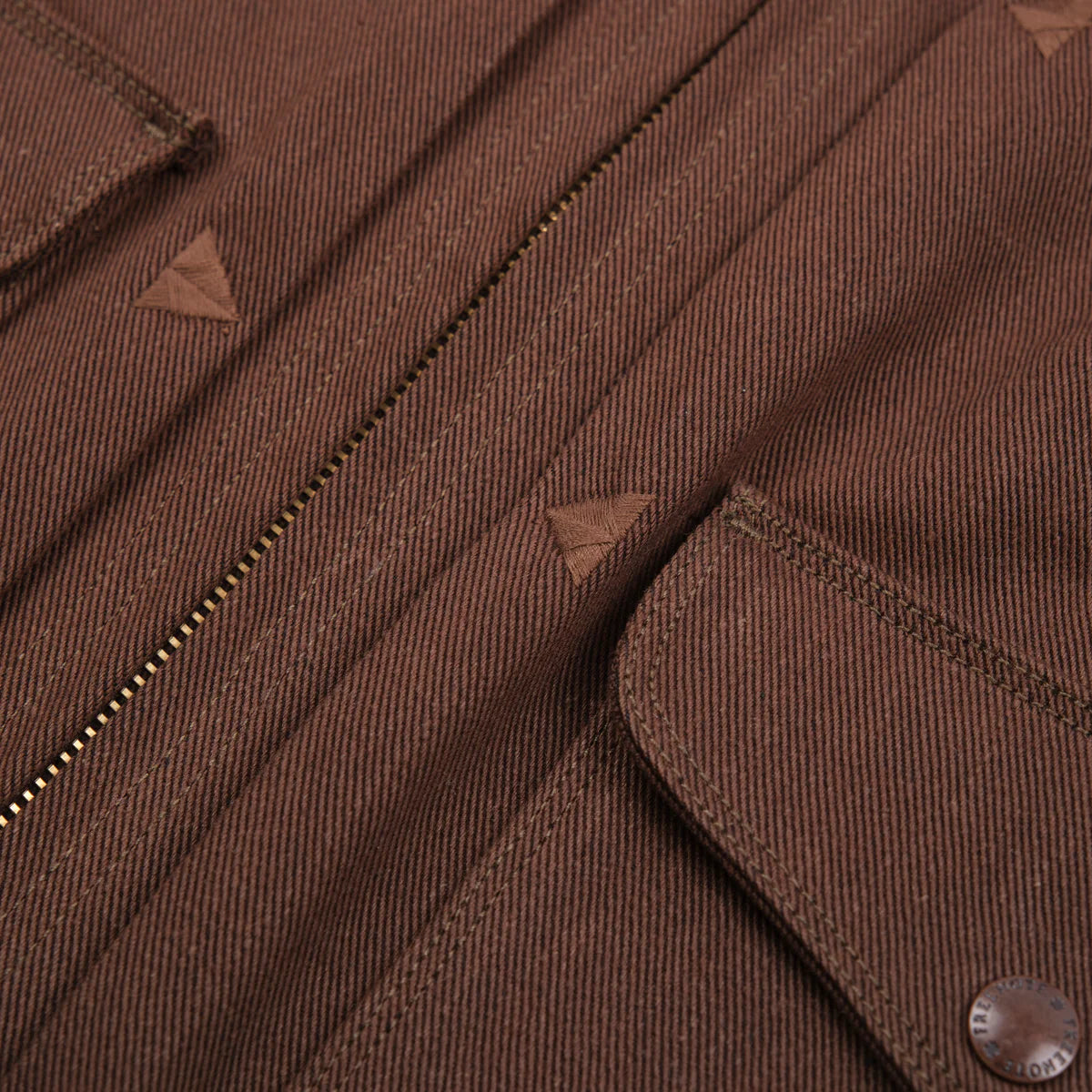 FARO JACKET BROWN DENIM