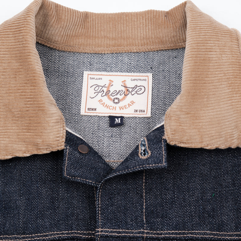 RJ-3 13 OUNCE INDIGO DENIM RIDERS JACKET