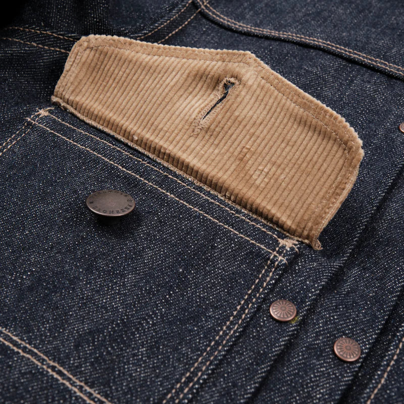 RJ-3 13 OUNCE INDIGO DENIM RIDERS JACKET