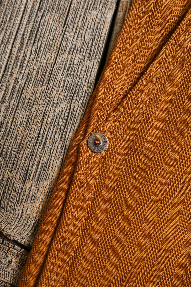Ortega Pant 13 Ounce Rust Herringbone