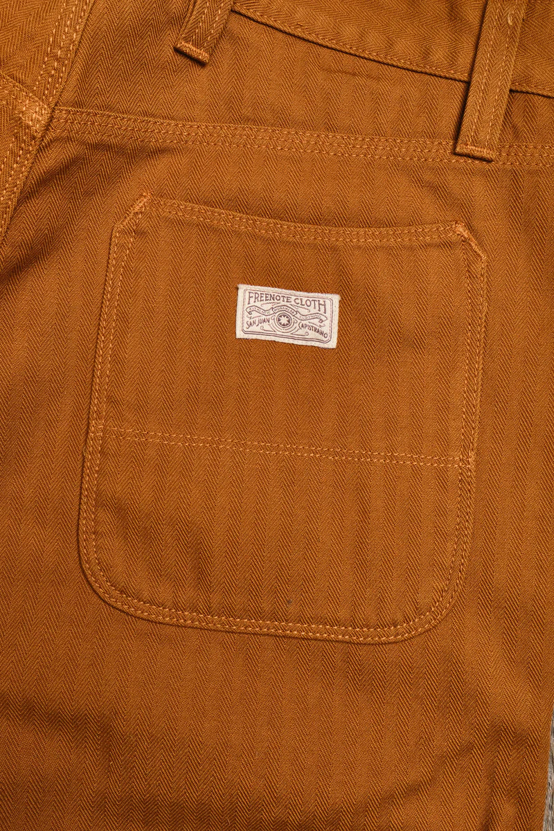 Ortega Pant 13 Ounce Rust Herringbone