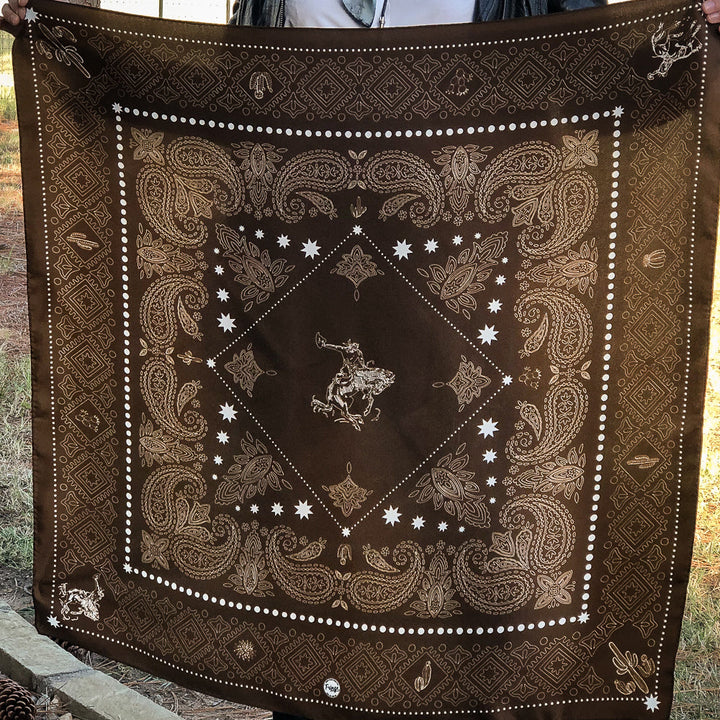 BANDITOS LONG TALL SCARF - BROWN