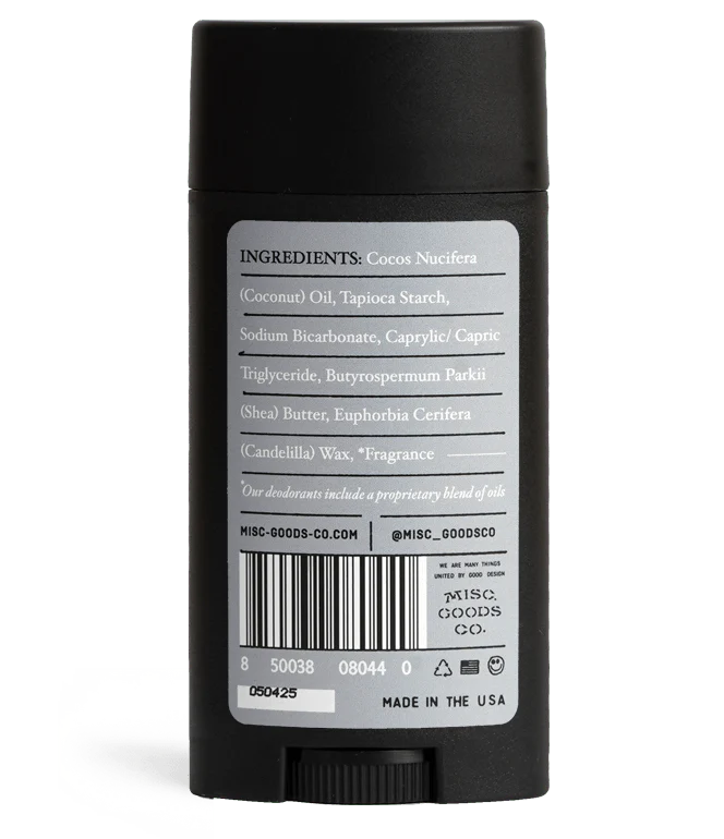 Natural Deodorant