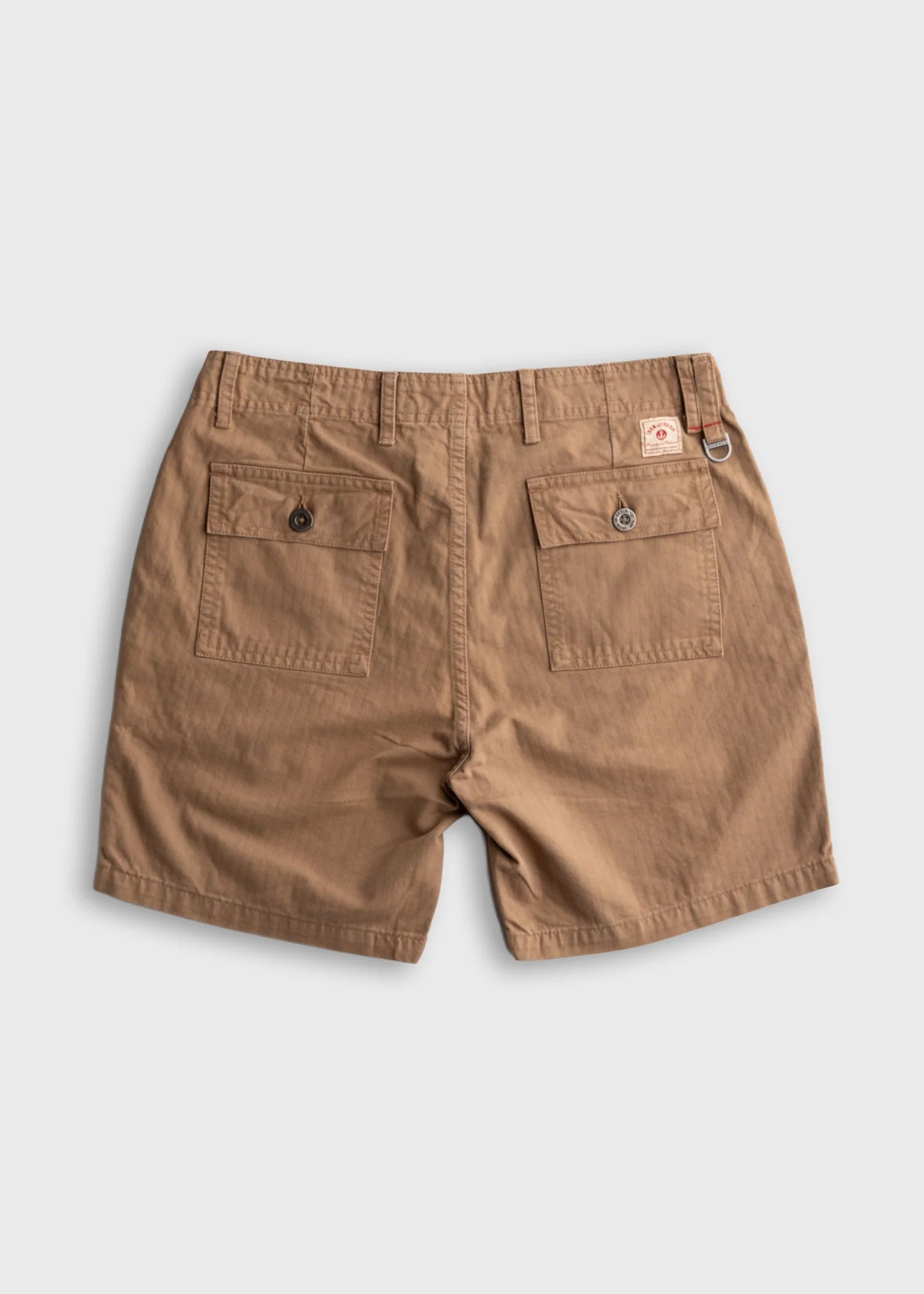 Herringbone Brigade Short-Khaki