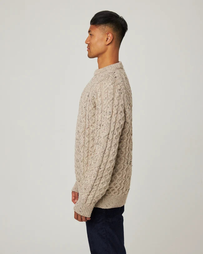 Hudson Aran Jumper - Skiddaw