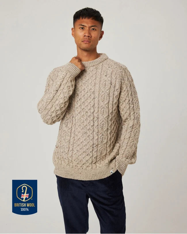Hudson Aran Jumper - Skiddaw